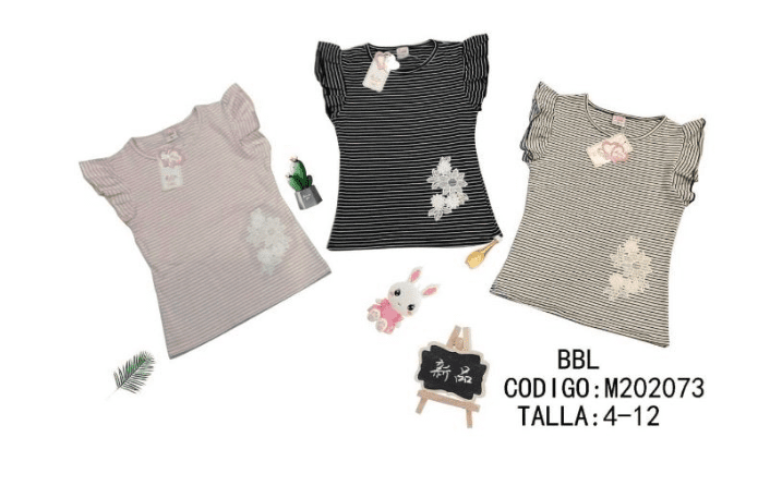 Polera manga corta