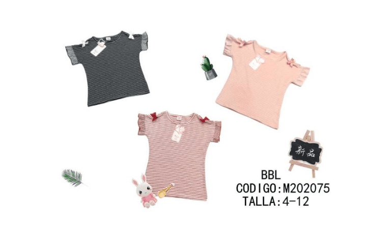 Polera manga corta