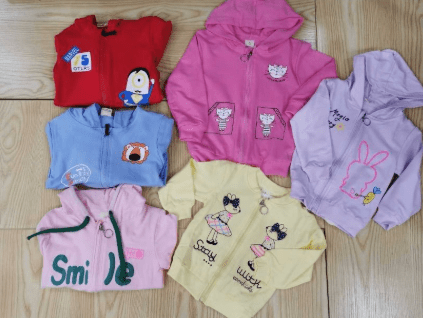 Polera manga larga para niños