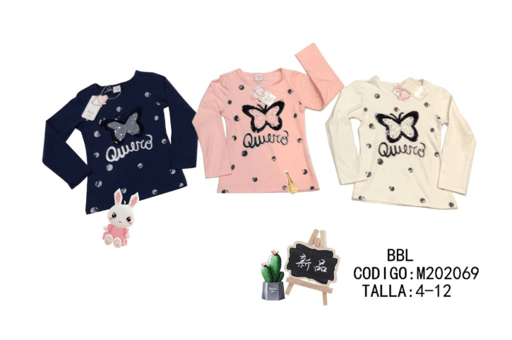 Polera manga larga