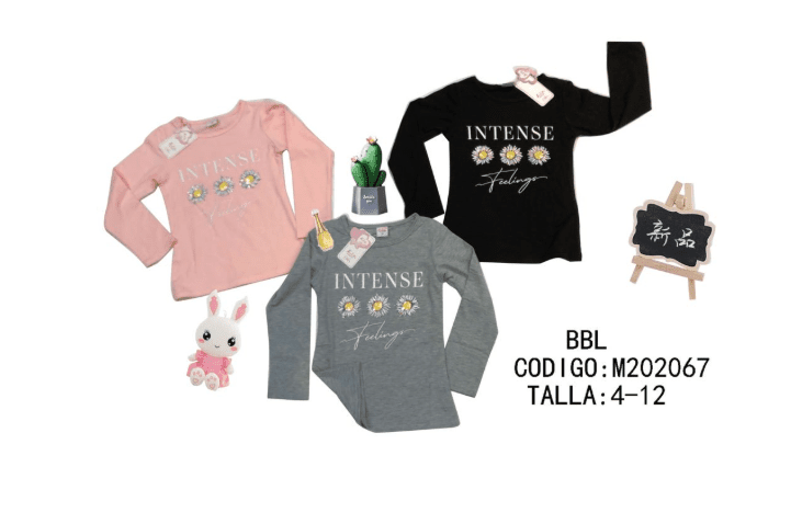  Polera manga larga