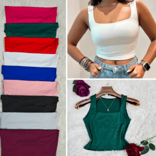 Crop Zara Cuadrado