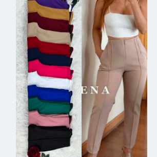 Pantalón Sastre Bolsillo y Cierre