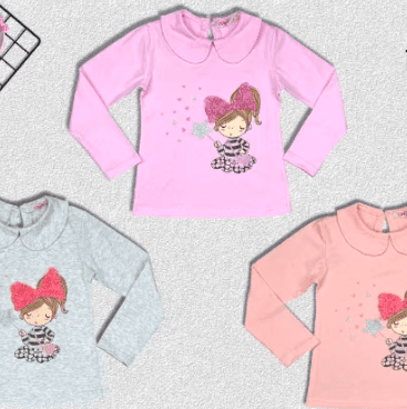 POLERA CON MANGA