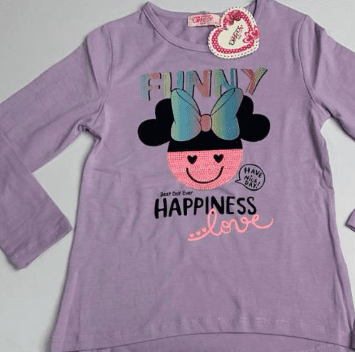 POLERA CON MANGA