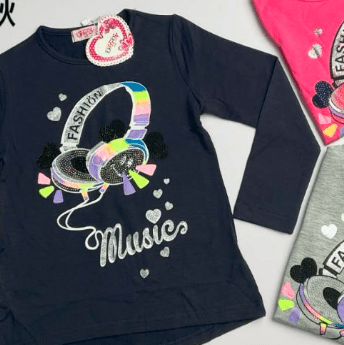 POLERA CON MANGA