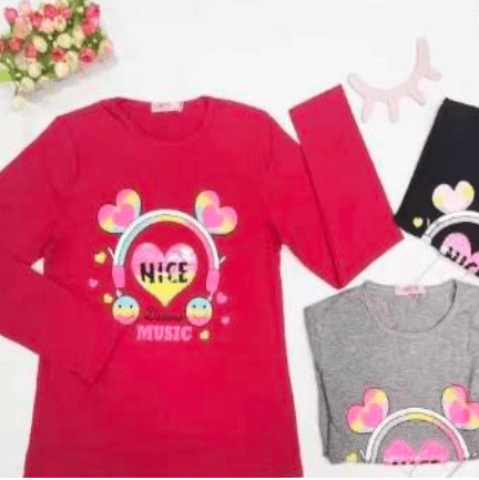 POLERA CON MANGA