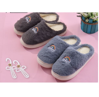 pantuflas de algodon