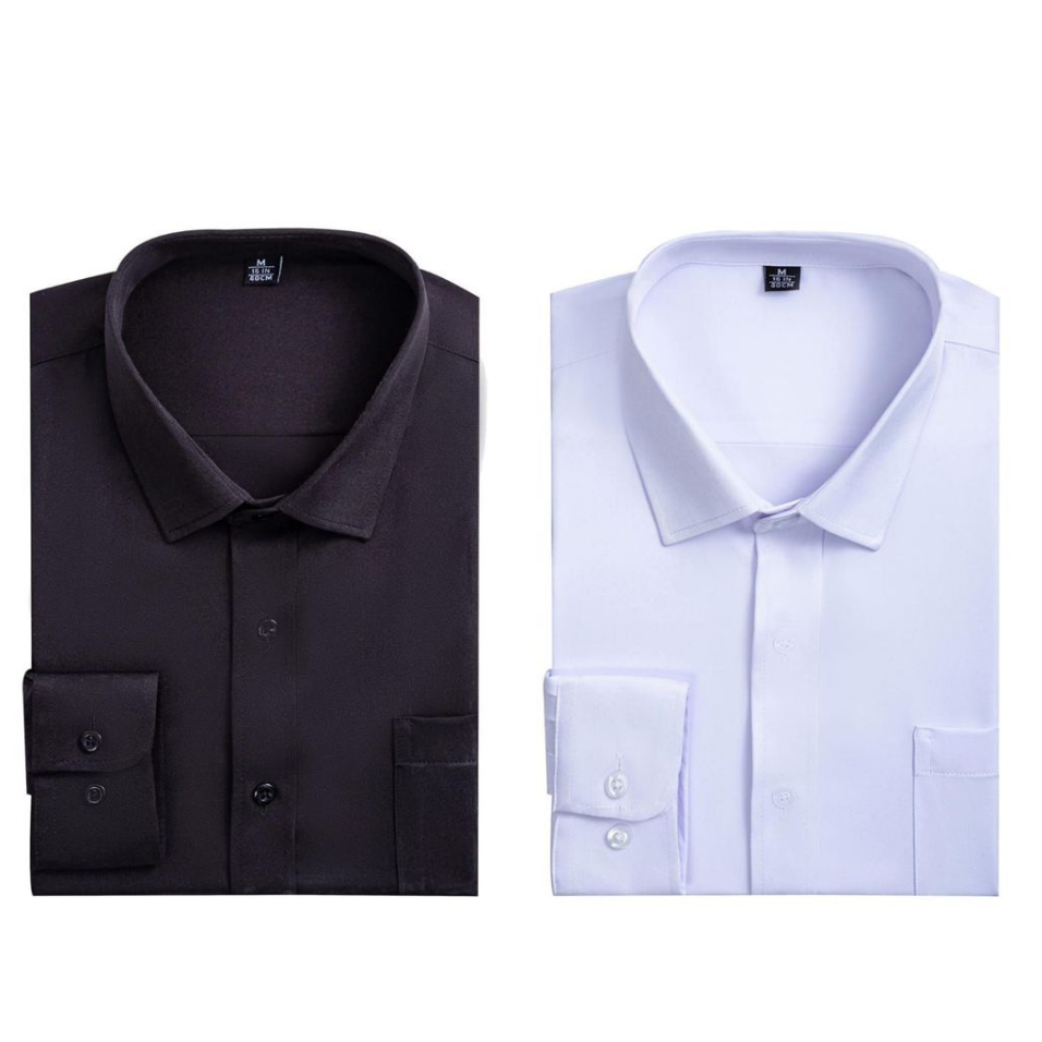 Camisa Single Blanco y Negro