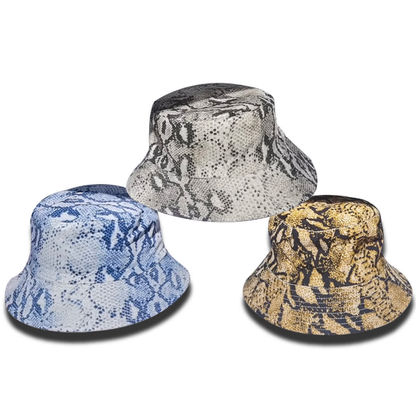 VBUCKET HAT PIEL DE SERPIENTE